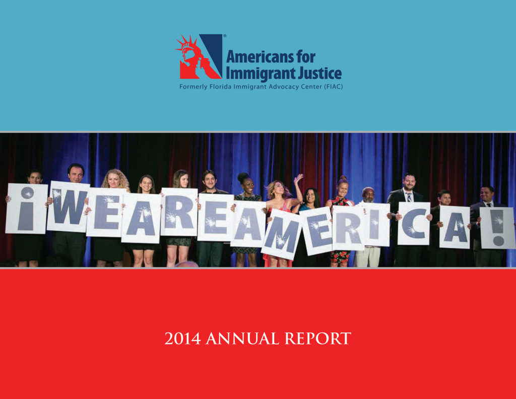 AI Justice 2014 Annual Report