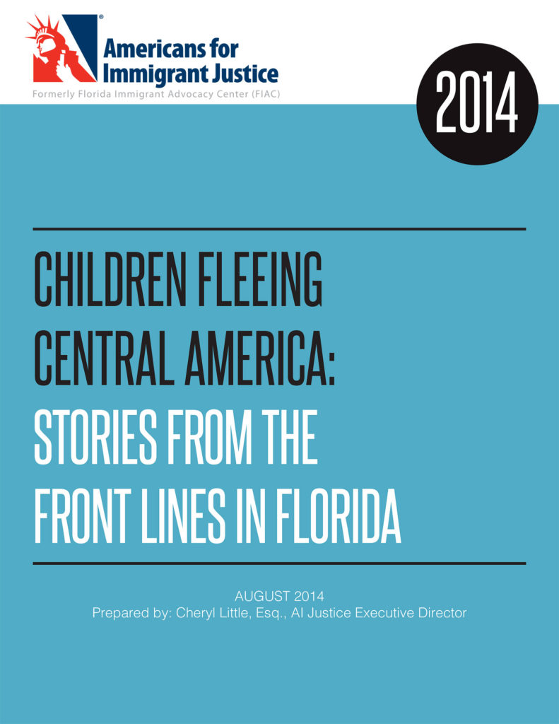 Children Fleeing Central America: Stories from the Front Lines in Florida