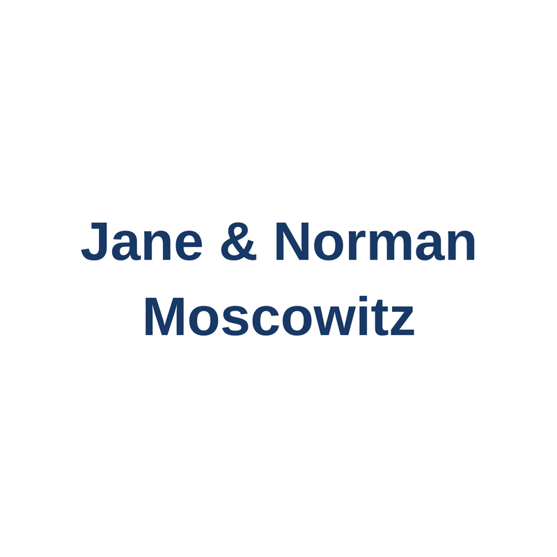 Jane & Norman Moscowitz