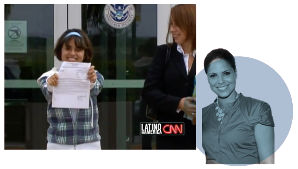 CNN Special Report image of a young person holding a letter