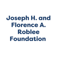 Joseph H. and Florence A. Roblee Foundation Logo
