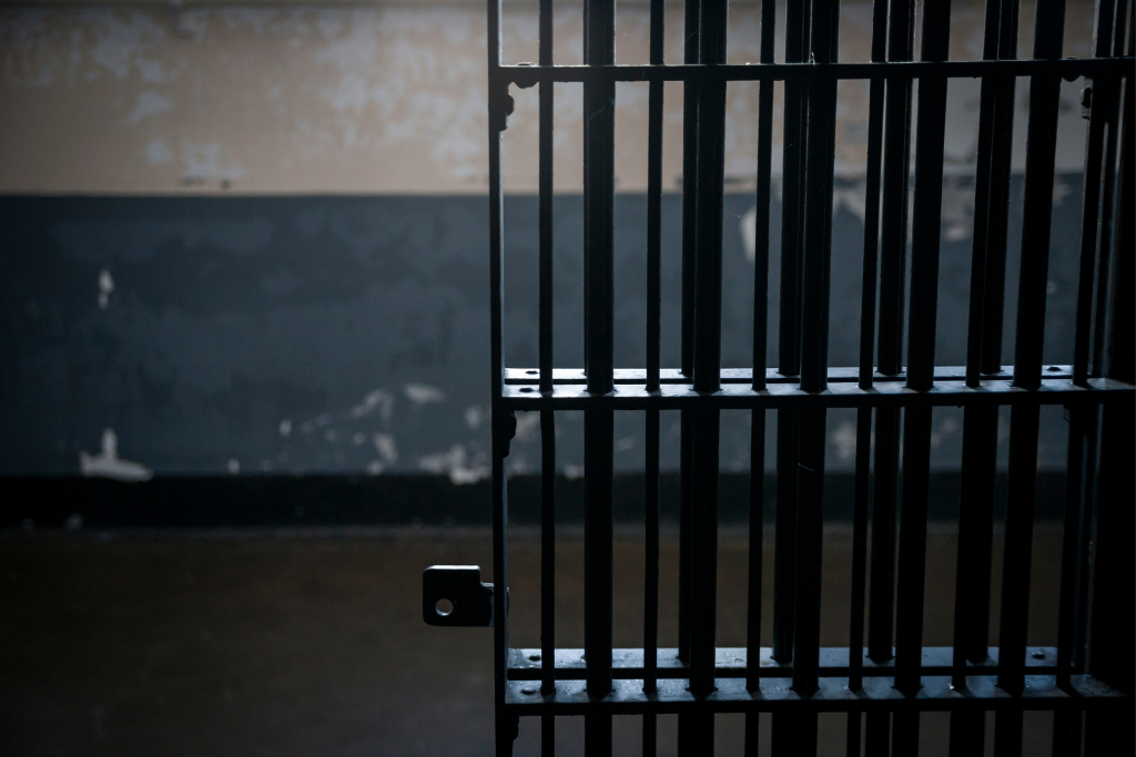 Detention jail bars