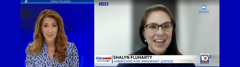 Shalyn Fluharty discusses migrant rights following new Florida law passing on TWISF - Local 10 News